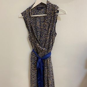 Custom Made Floral Print Dress Size 6